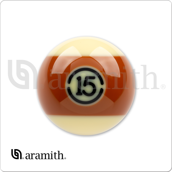 Aramith Tournament TV Replacement Ball – #15 | Golden Break Billiards